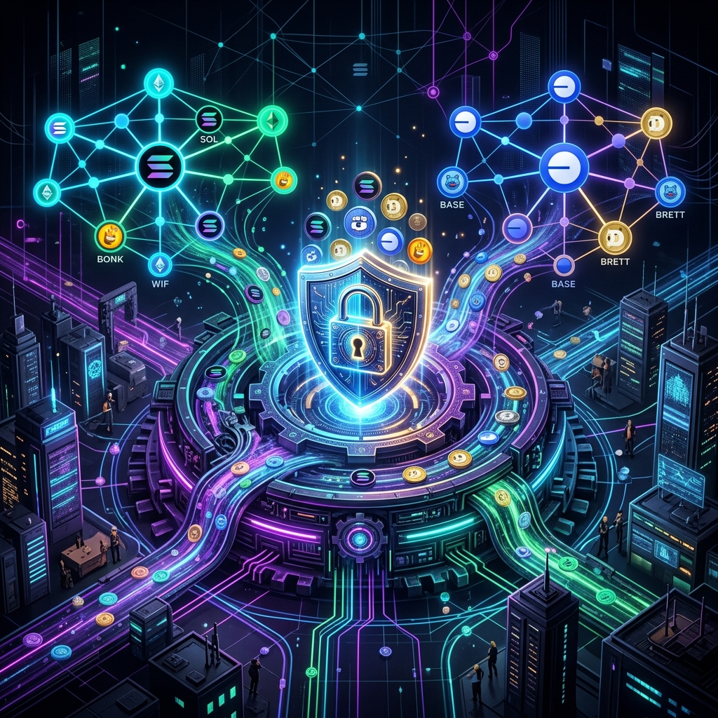 Securing Memecoin Profits: Mix Solana & Base Chain Gains