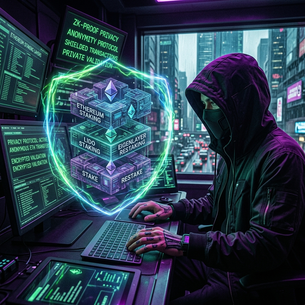 Lido, EigenLayer & Co.: How to Keep Your Staking and Restaking Profits Completely Anonymous