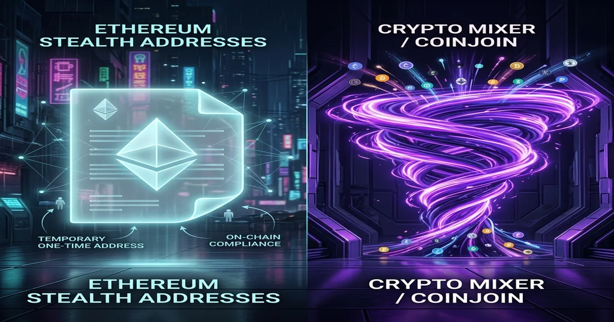 Stealth Addresses vs. Crypto Mixers: Which is Better?